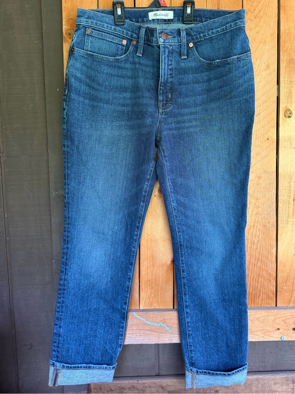 Madewell Medium Blue High-Rise Jeans
